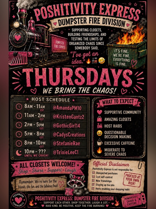 Other - Cadyscreations is LIVE with Poshitivity Express